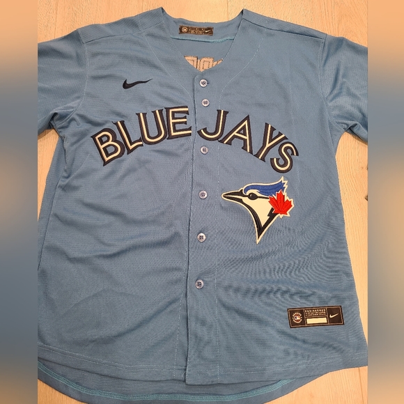 Toronto Blue Jays Vladimir Guerrero Jr. Powder Blue Alternate Player Jersey - Picture 3 of 11
